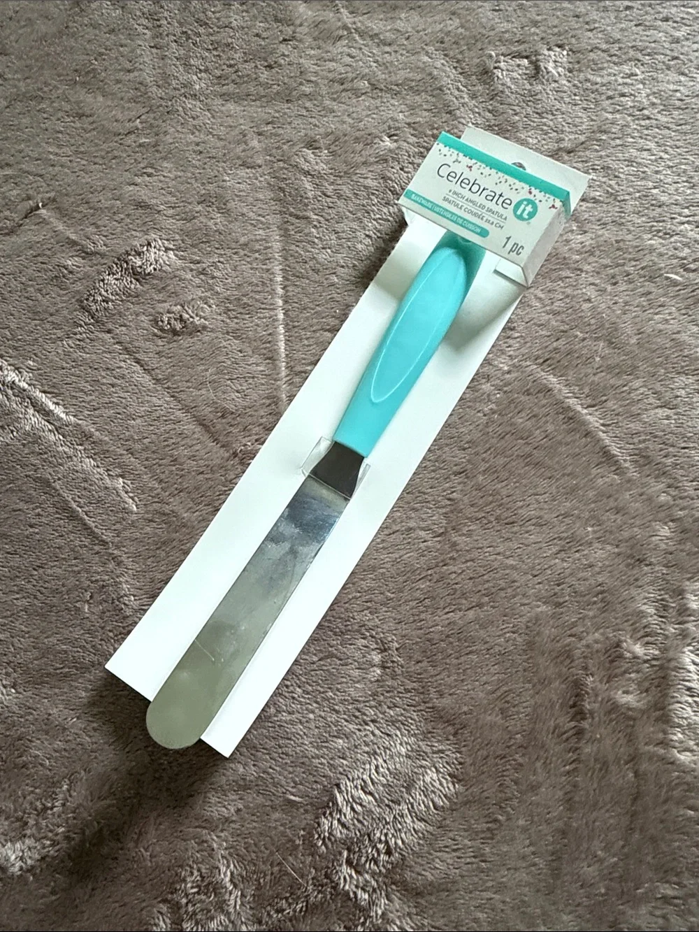 Celebrate It Aqua/Turquoise Frosting Spatula